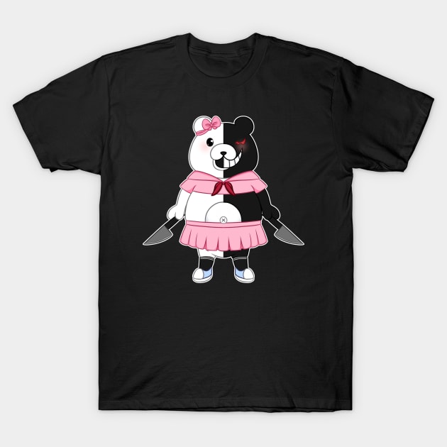 monokuma danganronpa T-Shirt by SquishyMoon